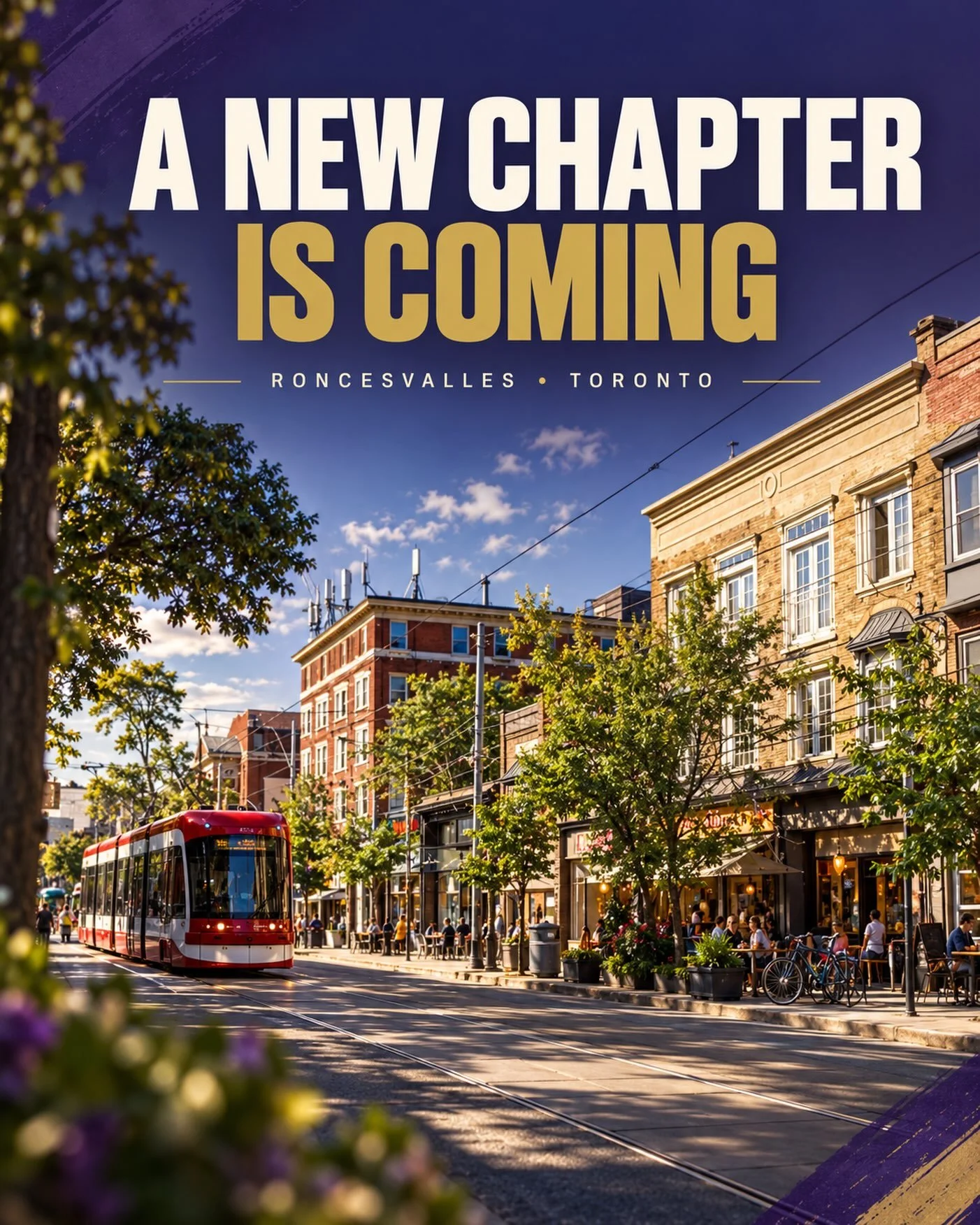 Something new is taking shape in Roncesvalles. October 19. 👀⚽️