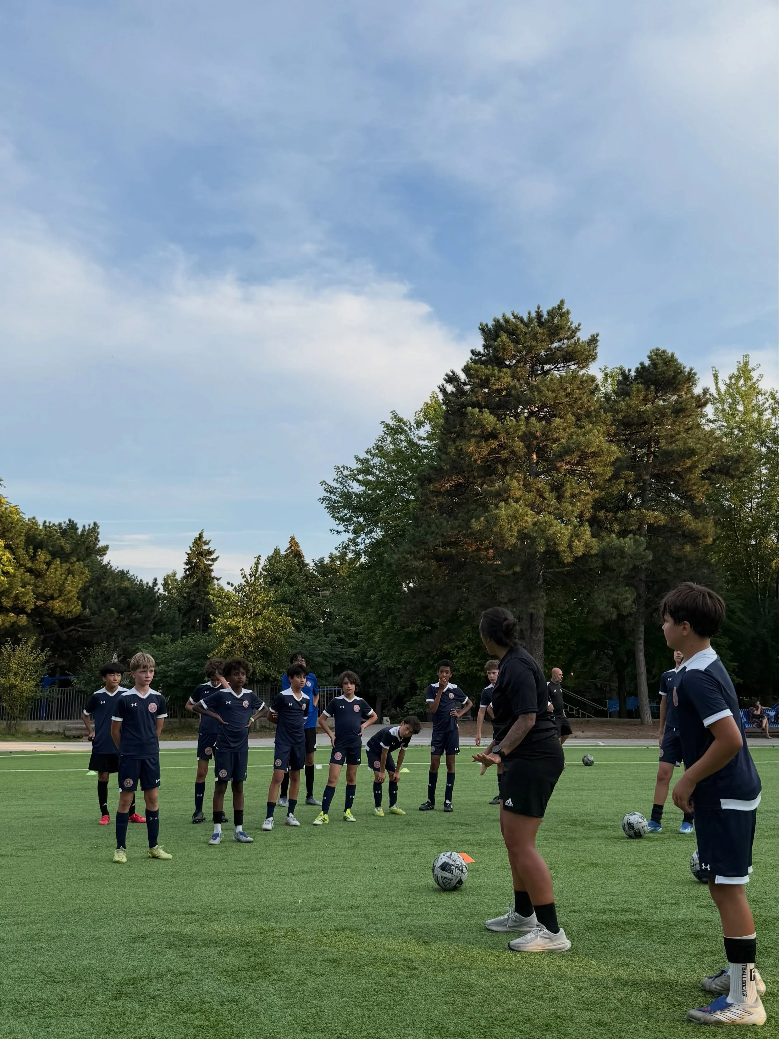 Great coaching, focused players and a shared love for the game. 💜⚽
A new chapter begins October 19.