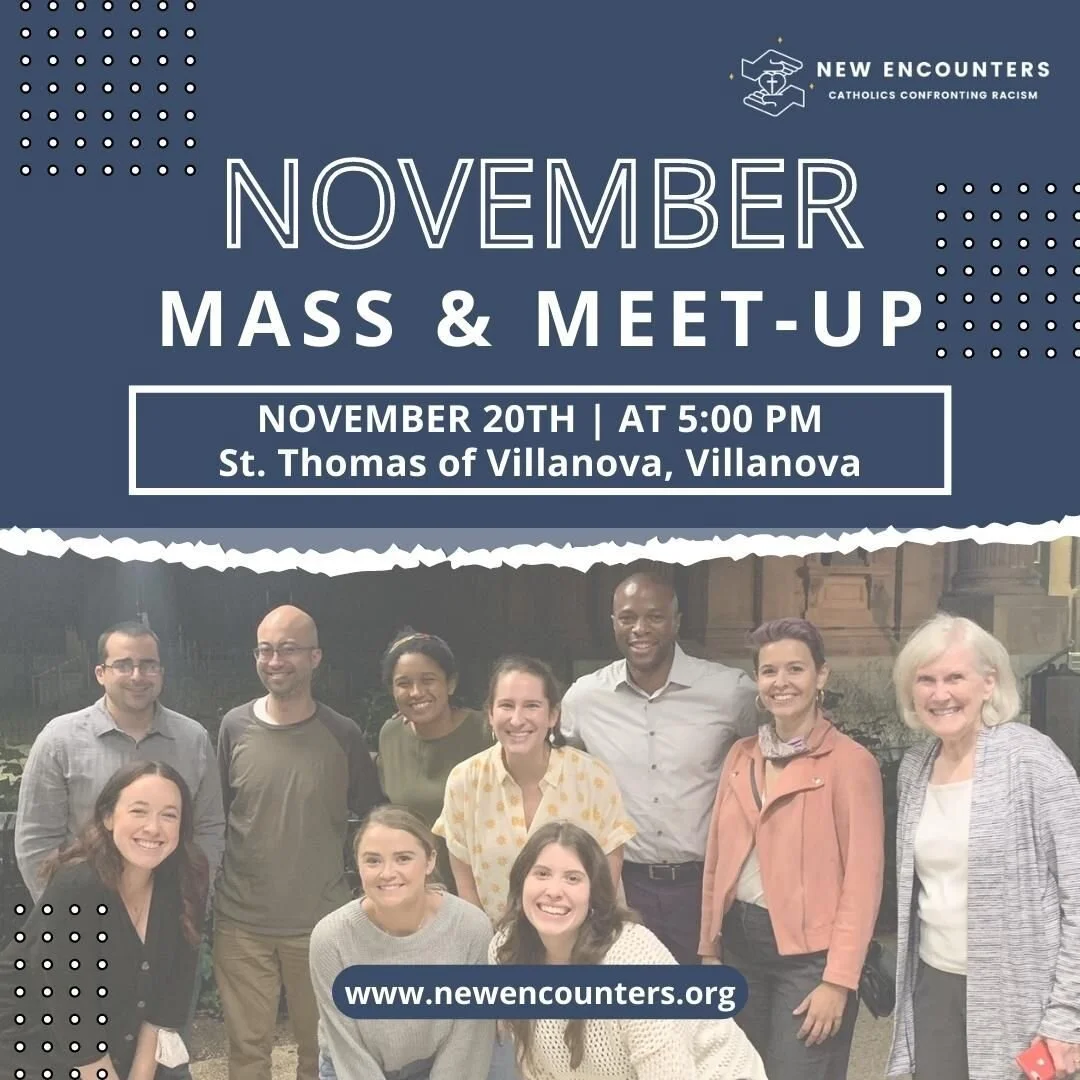 Our November Mass and Meet-Up is almost here! This month we will be at the beautiful St. Thomas of Villanova Church in Villanova, PA. 

Mass is at 5:00 pm on Sunday, November 20th, and our Meet-Up will take place afterward in a space TBA.

This Mass 