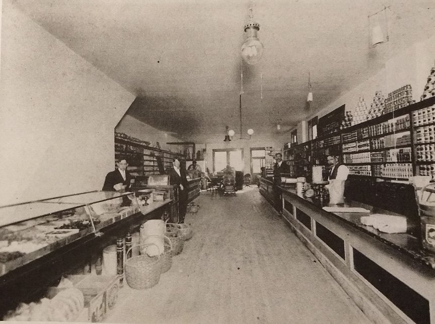 Dopplers dry goods store circa 1910