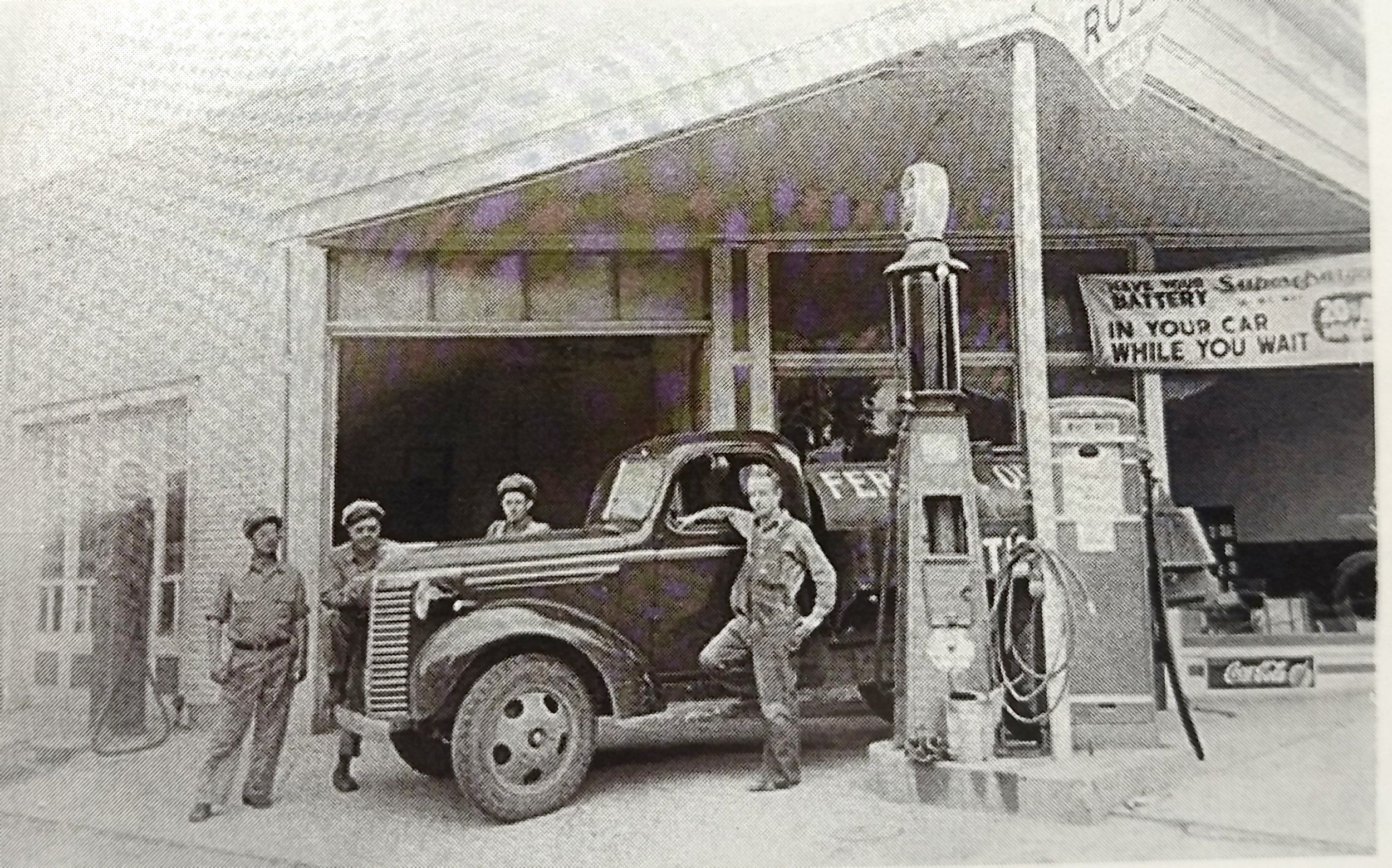 White Rose Oil Company circa 1940s