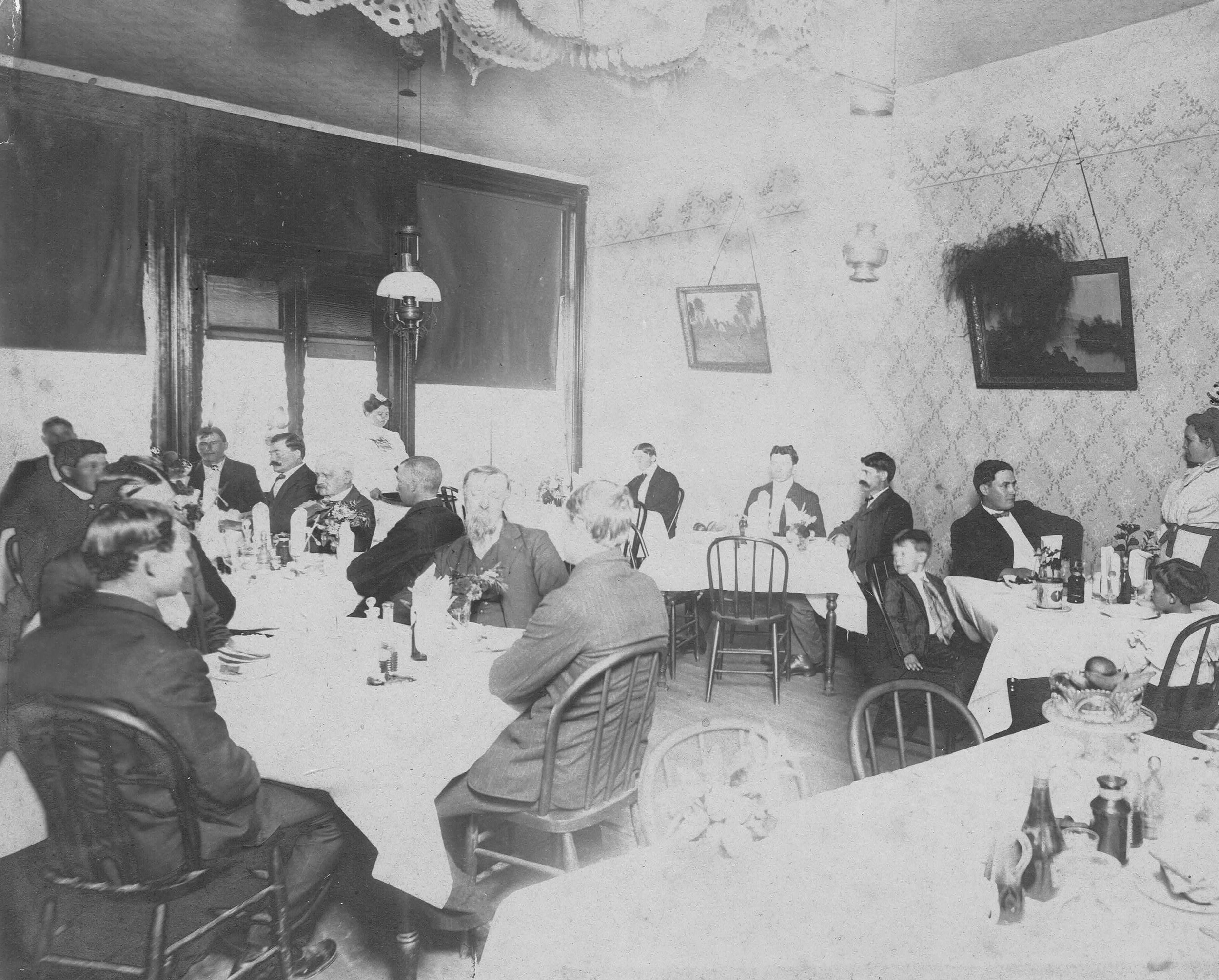 St. George Hotel Dining Room 1902