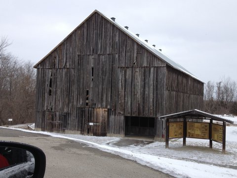Tobacco Barn at Weston Bend State Park