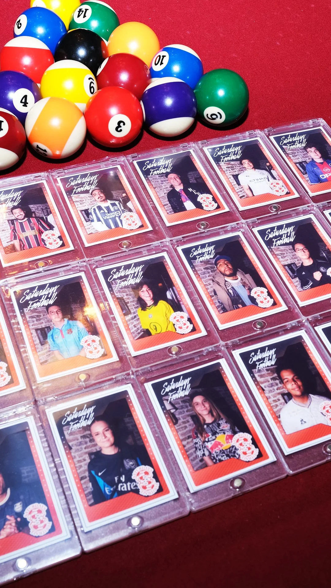 CUSTOM PLAYER CARDS, CUSTOM TRADING CARDS, CUSTOM SPORTS CARDS . Experiential Photography, Event Photography, Event Photographer