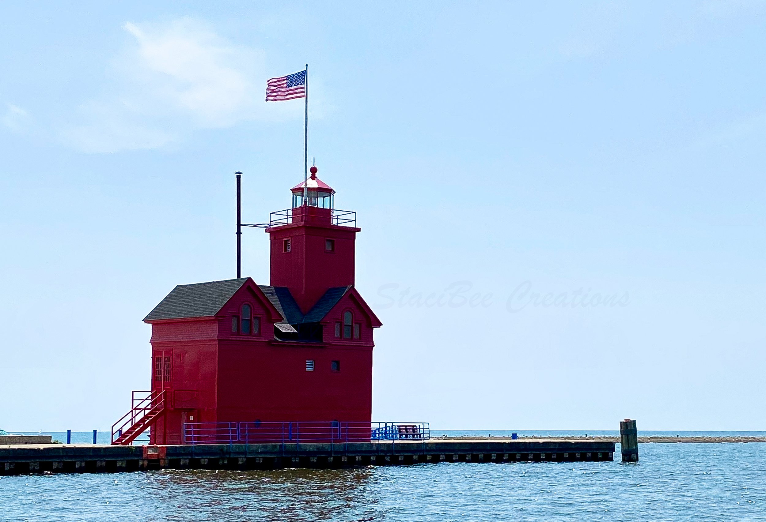 Holland Harbor Lighthouse - Michigan
