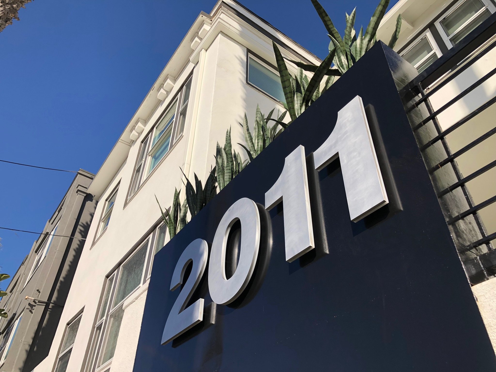 Aluminum Address Numbers - San Diego