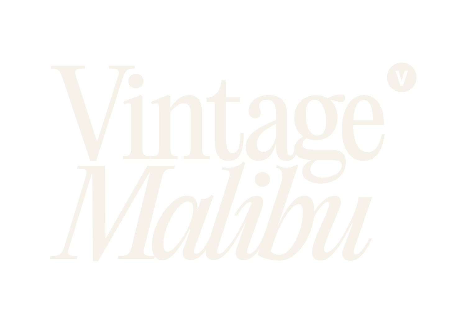 VINTAGE-Malibu