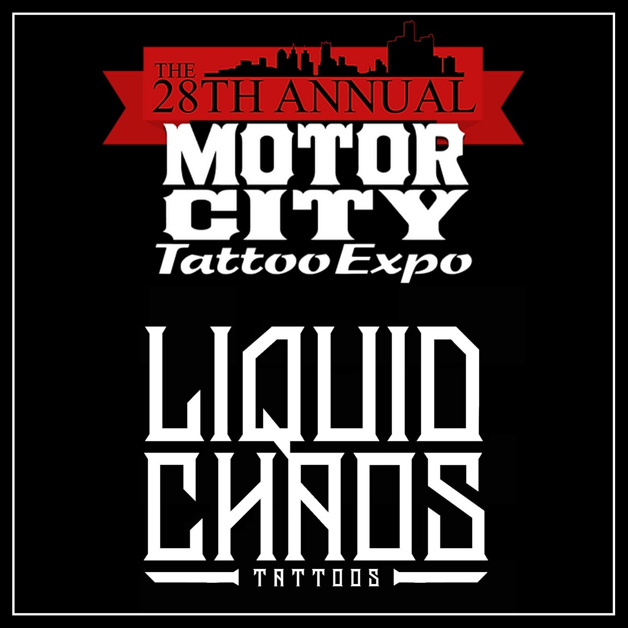 We will be at the @motorcitytattooexpo this weekend! Stop by our booth and say hello! The shop will remain open for after care, merch, and bookings. Piercings will be on hold until Monday of next week, so come see us this week for all of your piercin