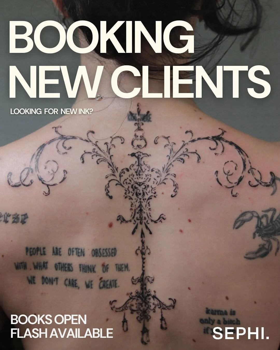 Hey friends! Sebastian here 🖤 I’m booking new tattoo clients over at Liquid Chaos and I’ve got some flash ready for anyone looking to snag a fresh piece.
✨ Whether it’s your first tattoo or you’re adding to your collection, I