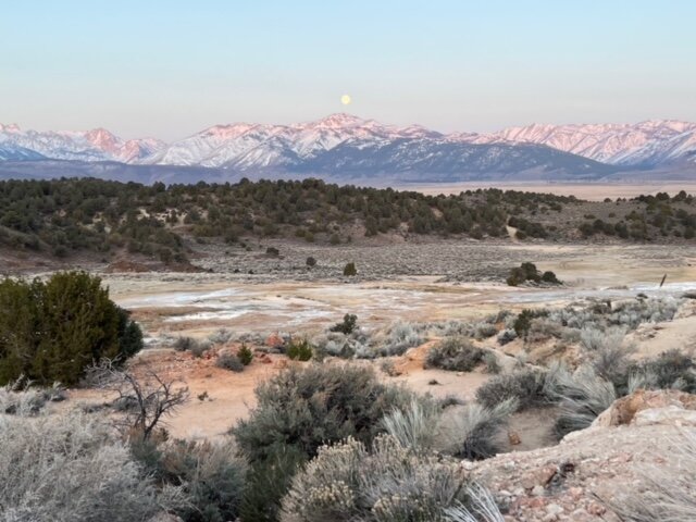 Eastern Sierras appreciation post 🌕

And an invitation to join us for our next 7-day Wilderness Retreat. Beautiful words from a participant last year:

&quot;Satya and Alaya are who you want to be with in the wilderness while finding the wild within