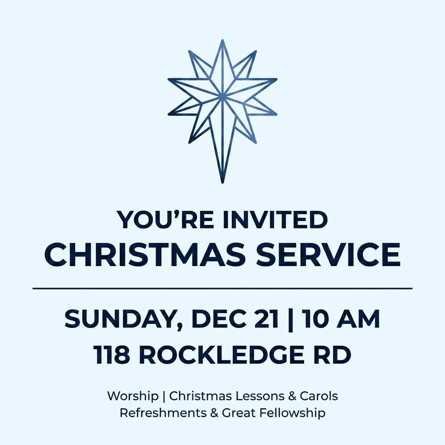 Christmas is almost here ✨
Join us at RiverLife Wilmington for a special Christmas service
📅 Sunday, December 21
⏰ 10:00 AM
📍118 Rockledge Road 
A morning filled with worship, hope, and the reminder that Jesus is still Emmanuel &mdash; God with us.