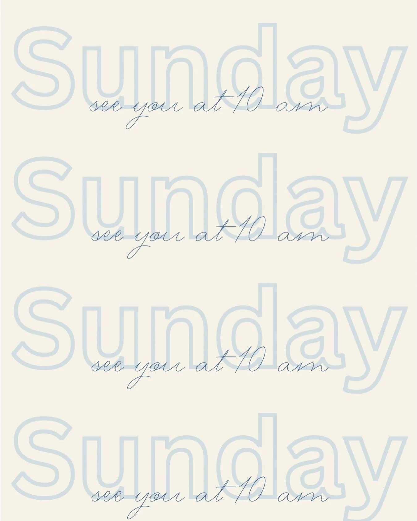 &hellip;unless you&rsquo;re coming early to help set up 😂🙌

But seriously, we are looking forward to worshipping with you this weekend!!

#spiritfilledchurch #wilmingtonncchurch #churchfamily