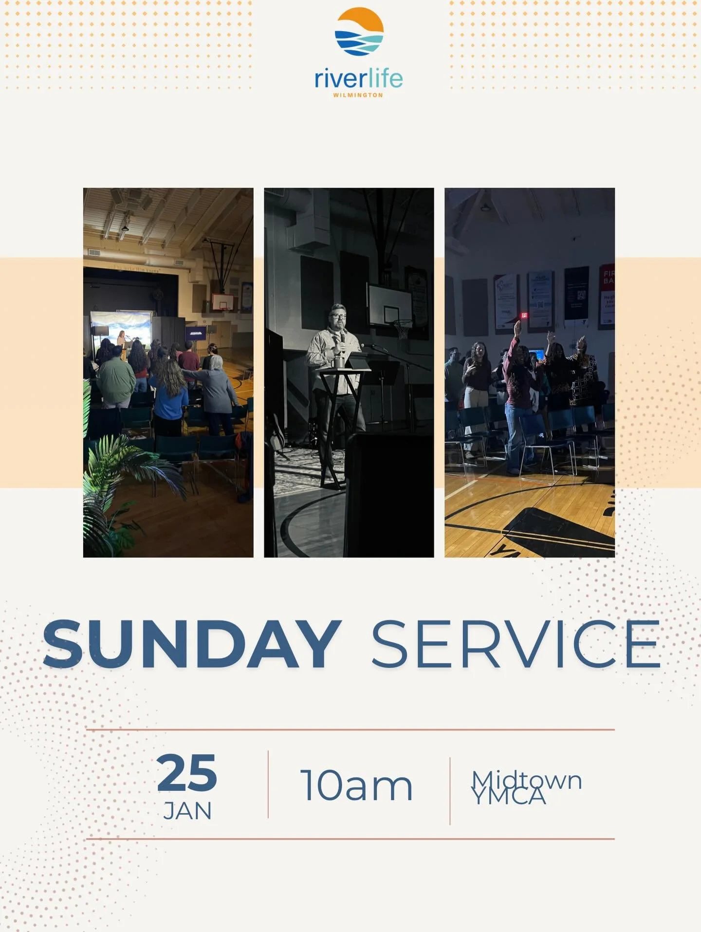 Join us this Sunday at RiverLife Wilmington ✨
We&rsquo;d love to worship with you and start the week together.
See you there 💛

#spiritfilledchurch #wilmingtonncchurch
