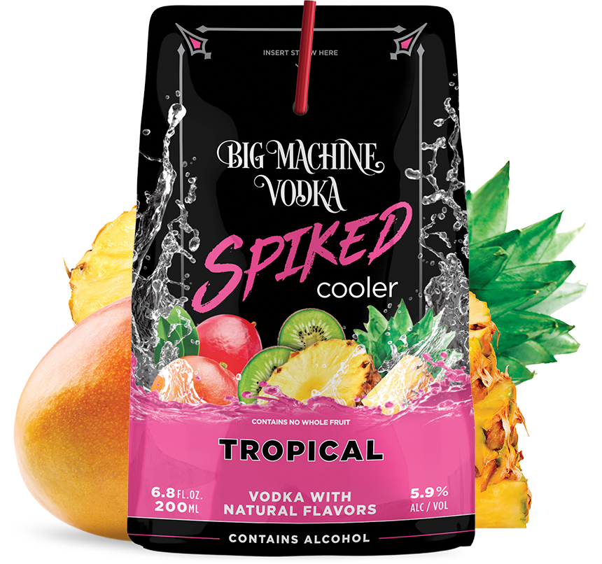 Tropical Flavor — Spiked Coolers