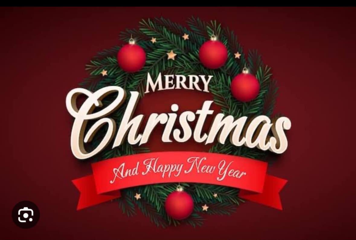 Merry Christmas to family and friends. Stay safe, eat lots and enjoy 🎄🎅❤️🍾