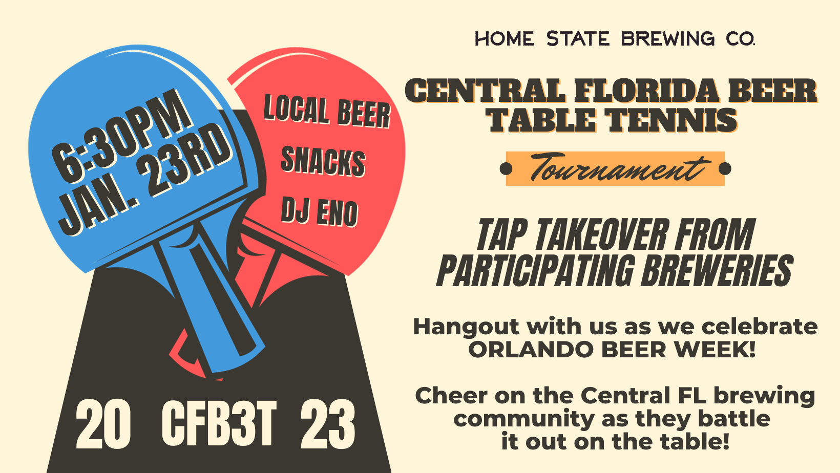 Events — Home State Brewing Co