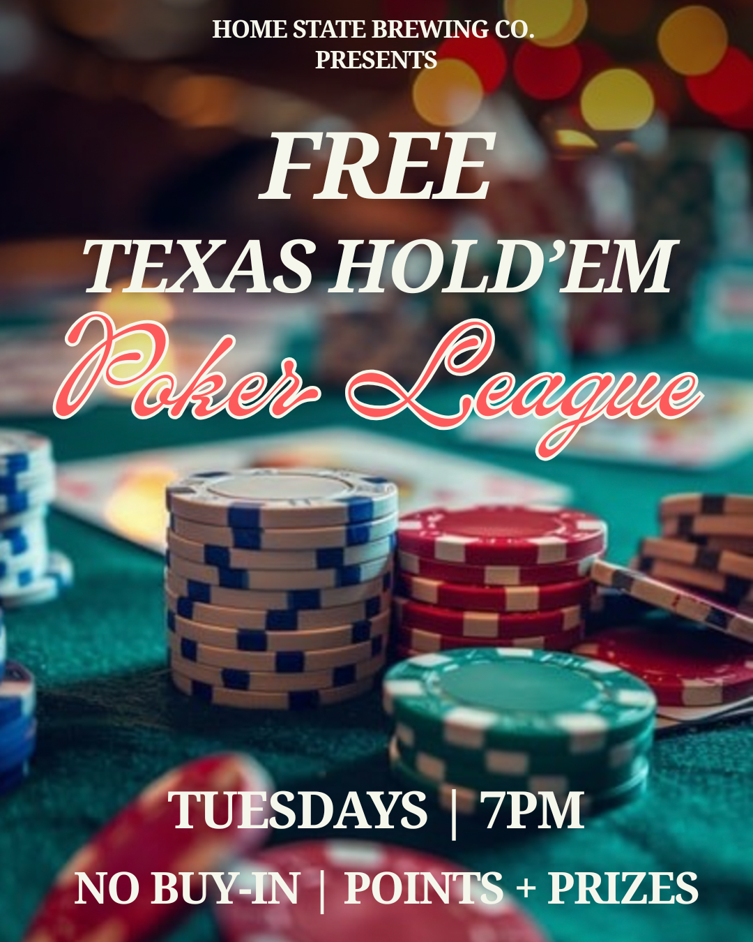 FREE Texas Hold'em Poker League 