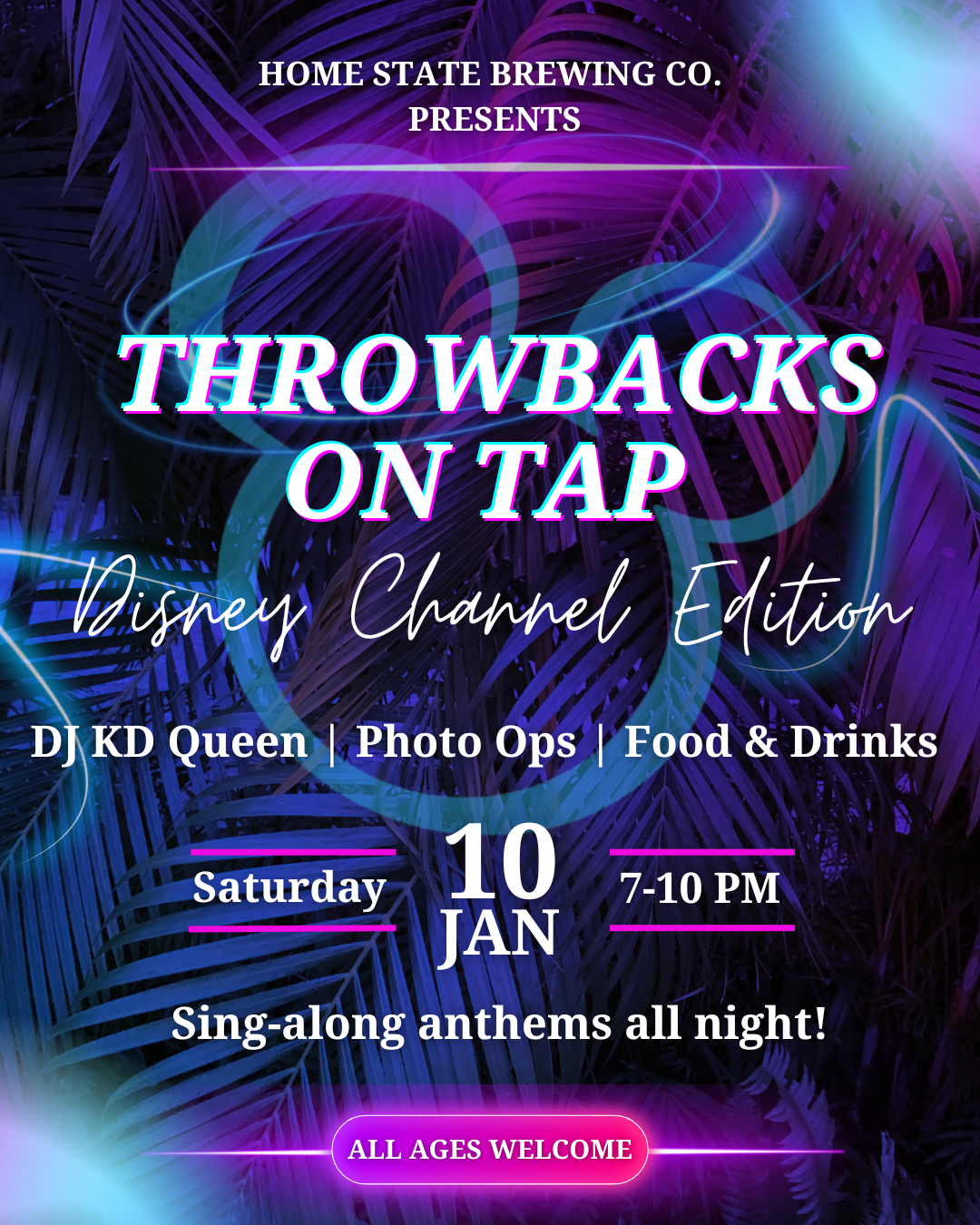 Throwbacks on Tap! Disney Channel Edition 