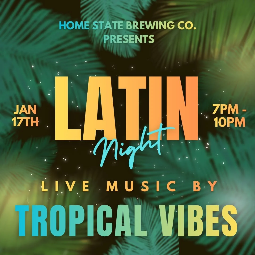 Salsa. Drinks. ENERGY. 💥
Latin Night returns to HSB on Saturday, January 17th at 7PM!

Tropical Vibes Band is back&mdash;so bring your friends and come ready to dance! 🔥💃