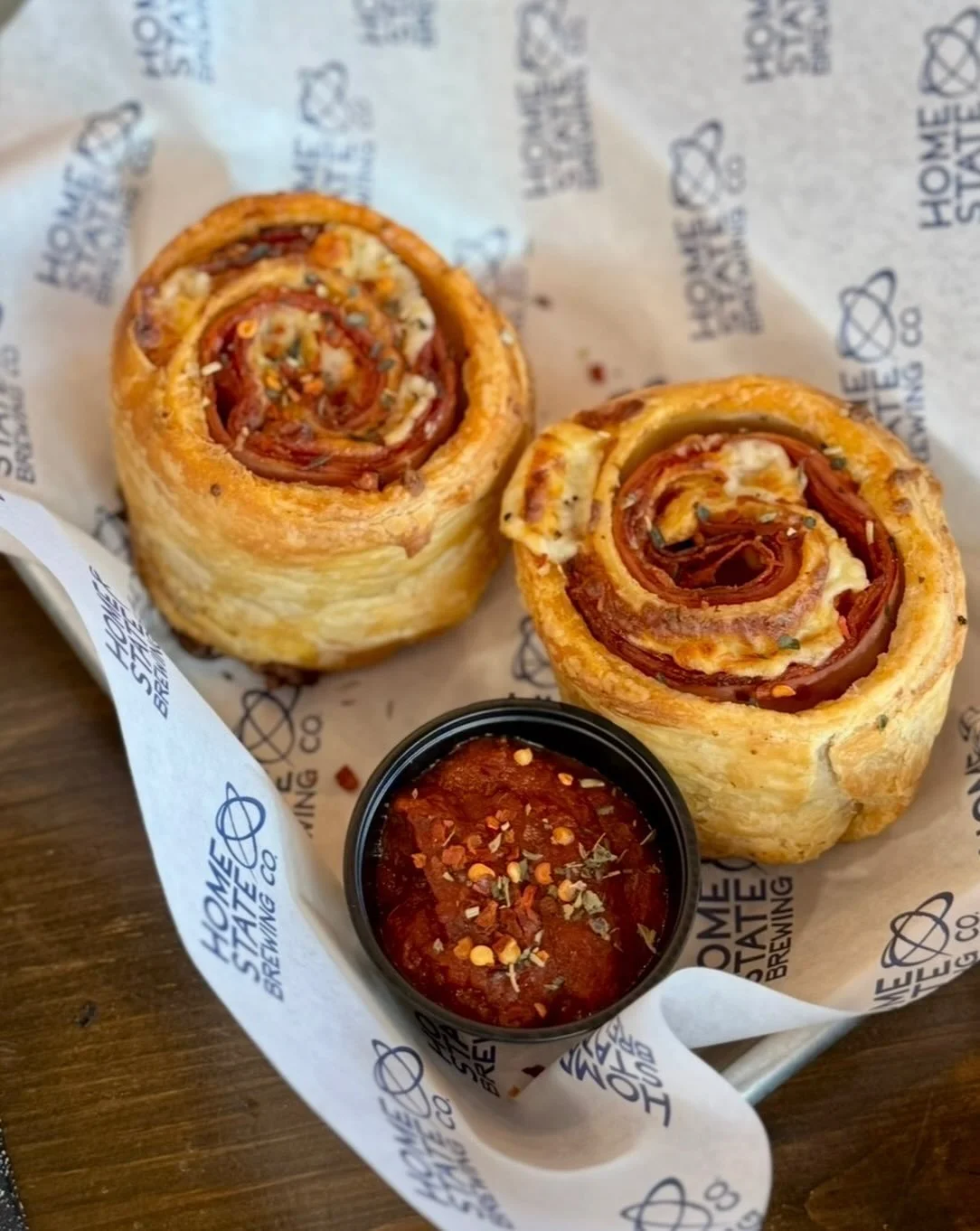 Tonight only! 🍕✨
Pepperoni &amp; Cheese Pizza Rolls are BACK for Throwbacks on Tap: Disney Channel Edition 🪄

DJ KD Queen takes the stage from 7&ndash;10PM!

Come sing your heart out, crush some pizza rolls, sip on pints, &amp; relive your favorite