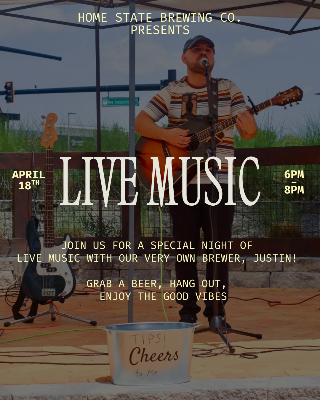 Live Music w. Justin Alcaraz