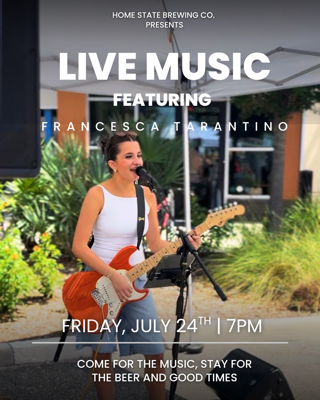 Live Music w/ Francesca Tarantino