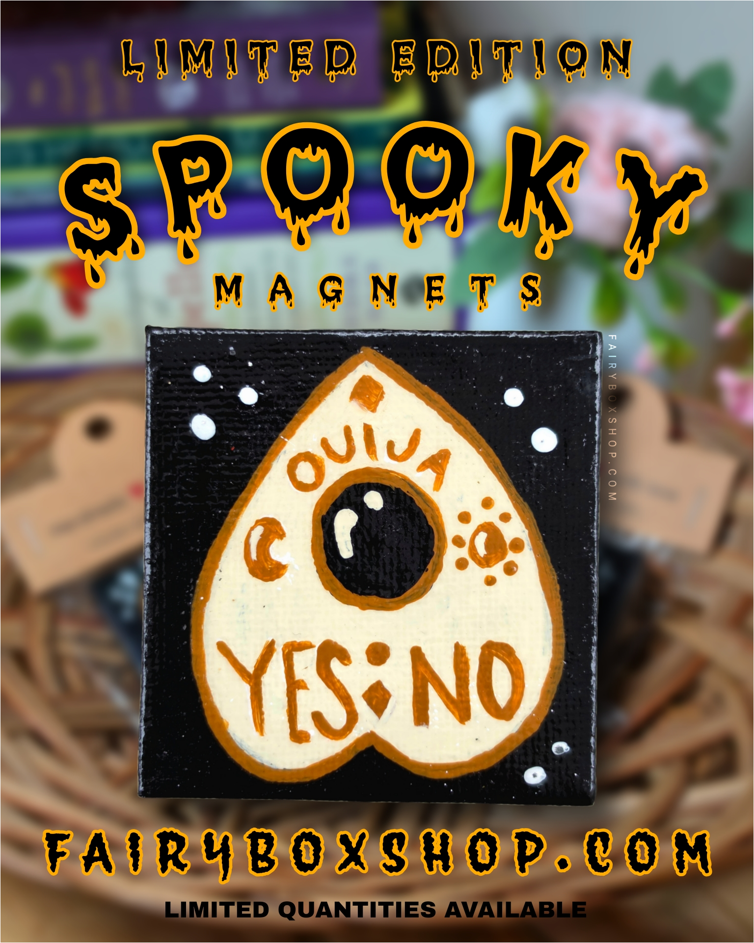 LIMITED EDITION | Ouija Halloween Magnet