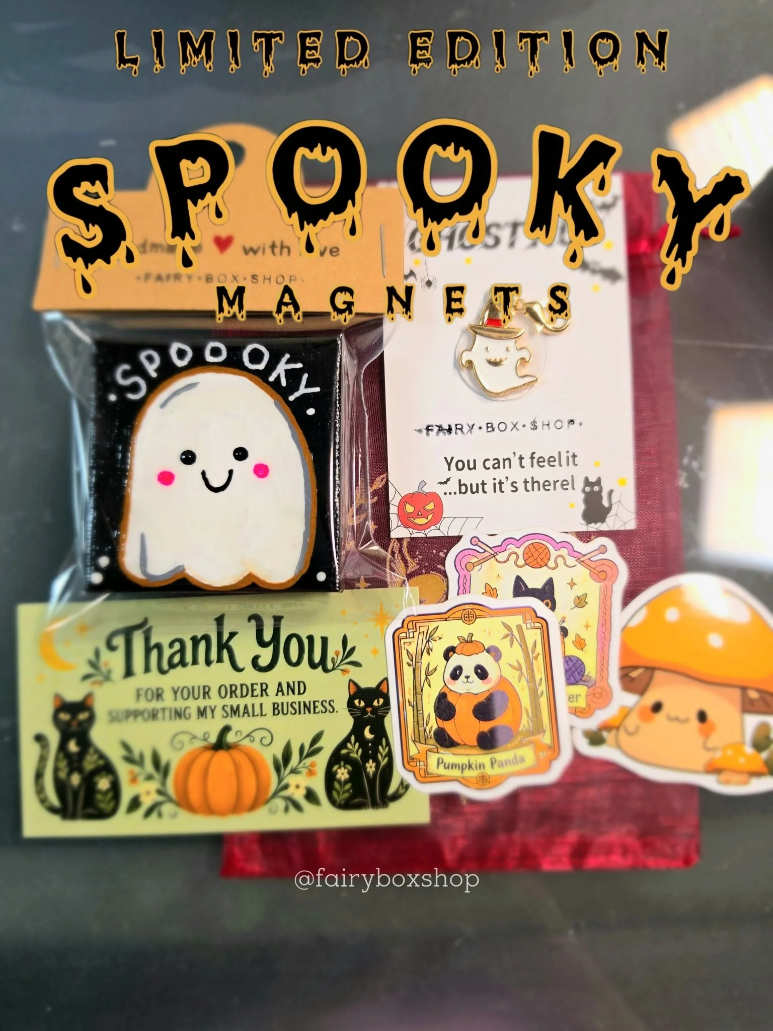 LIMITED EDITION | Spooky Ghost Halloween Magnet