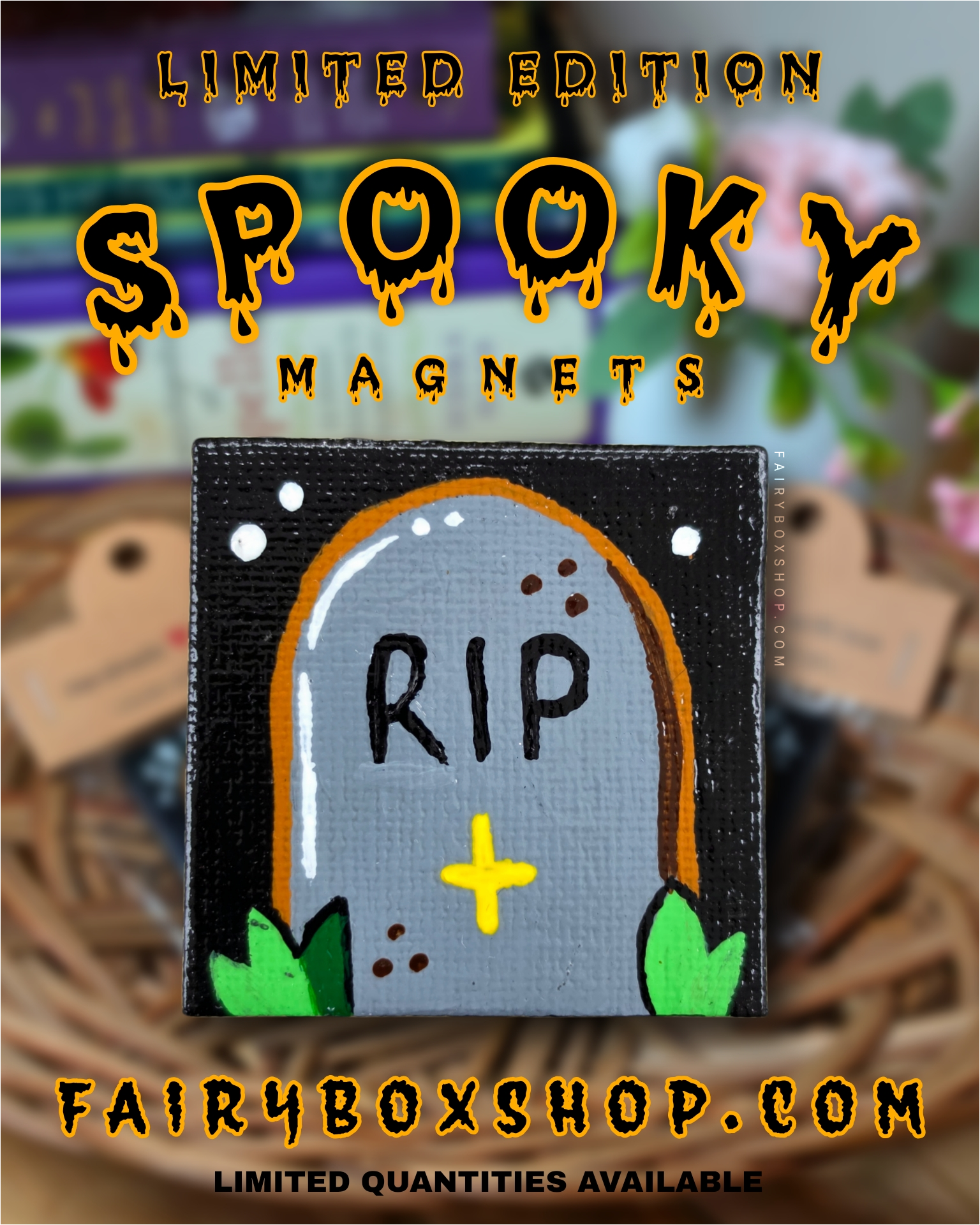 LIMITED EDITION | R.I.P Grave Halloween Magnet