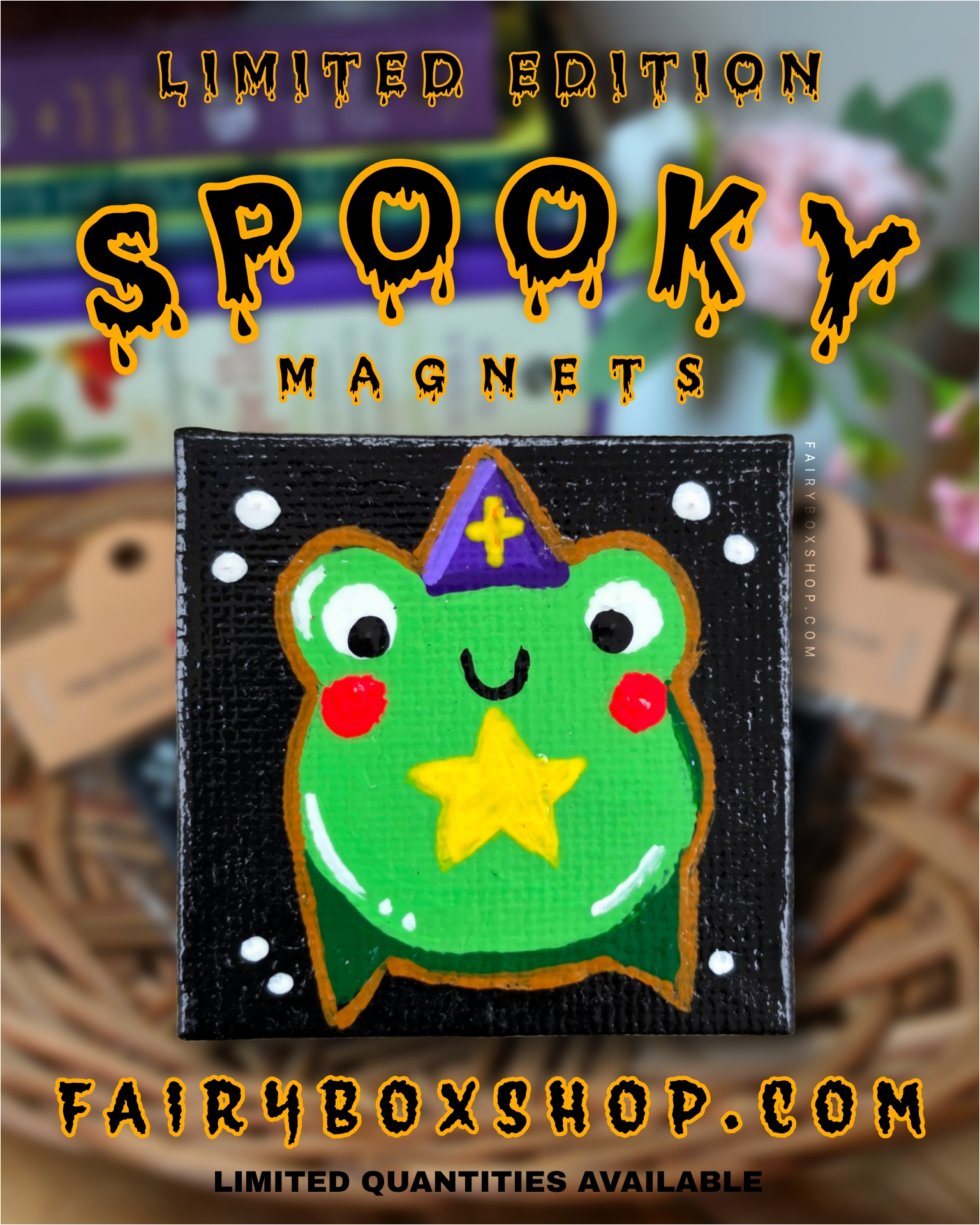 LIMITED EDITION | Magic Frog Halloween Magnet
