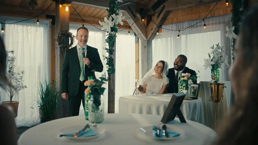 Frames from the &ldquo;Always There / Toujours L&agrave;&rdquo; campaign for UNI Financial Cooperation. Thanks to the team that put together the wedding scene in a monsoon, the legendary @just_aross and the team at @alteregopost for the colour (or &l