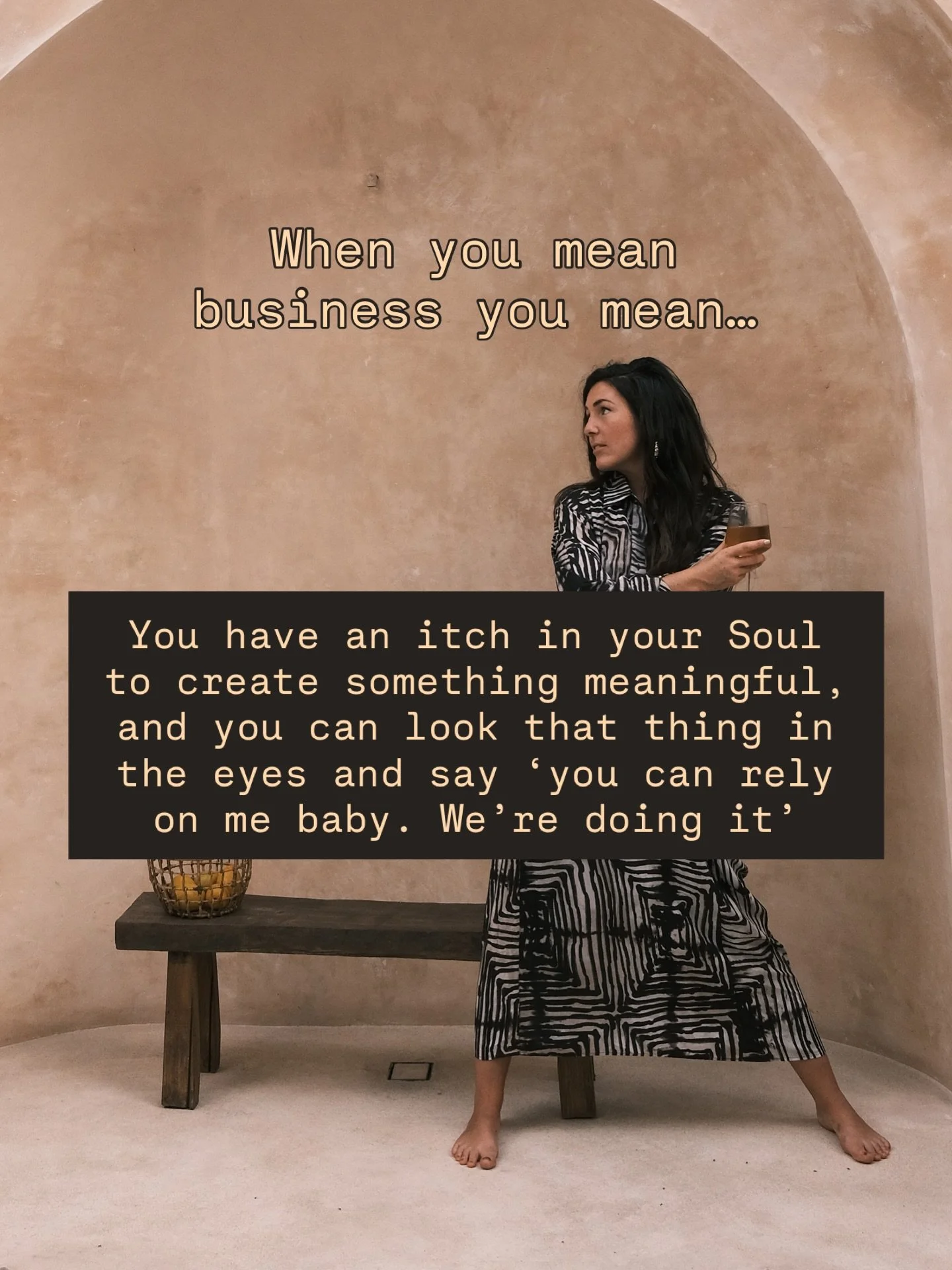 Coz when we mean business we mean&hellip;