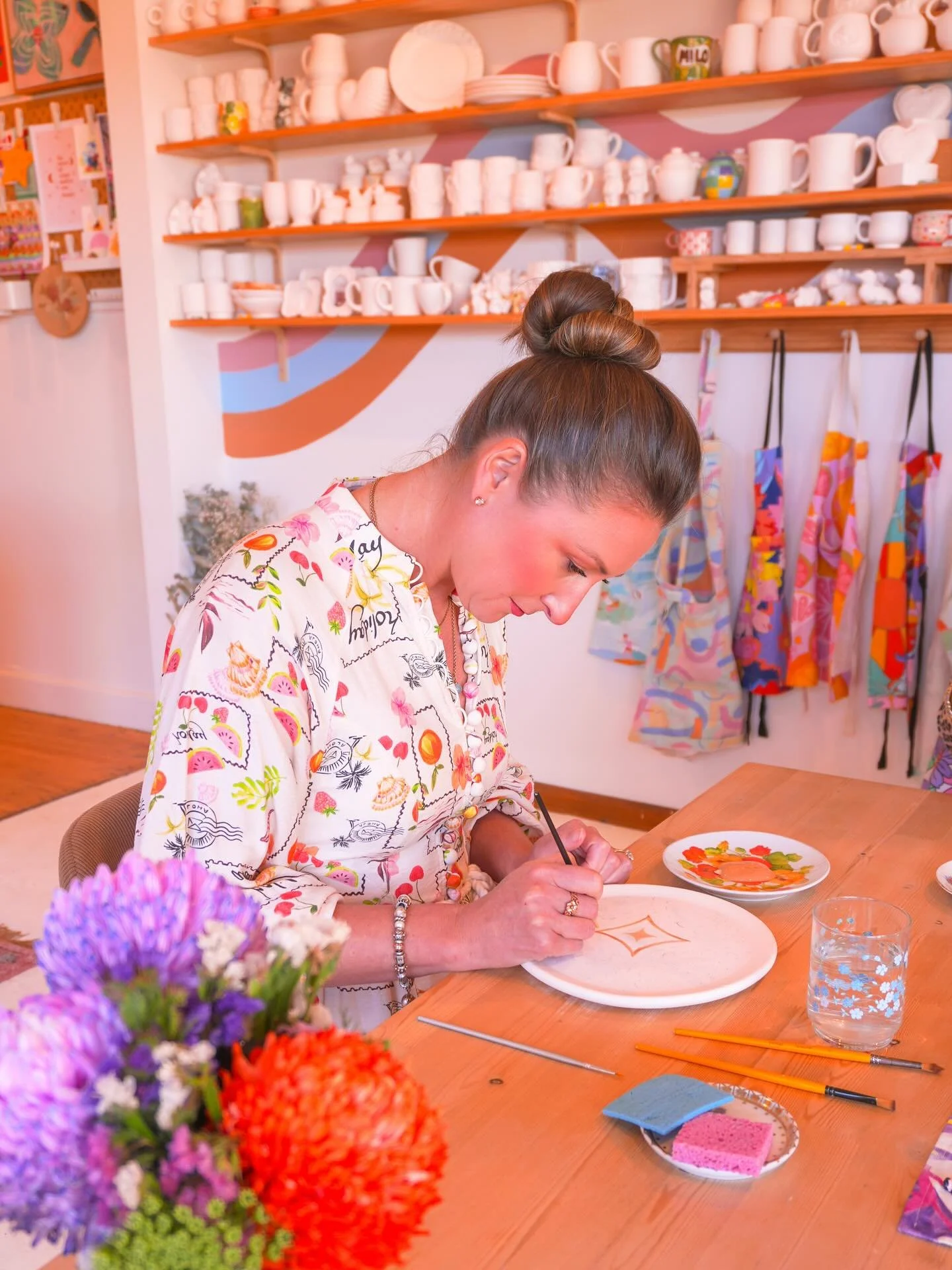 Whether you&rsquo;re looking for your next solo outing or catching up with old friends, The Pottage is the perfect place! 

Join us to paint your own pottery piece or two! 
August is almost booked out, so secure your September booking now ❣️