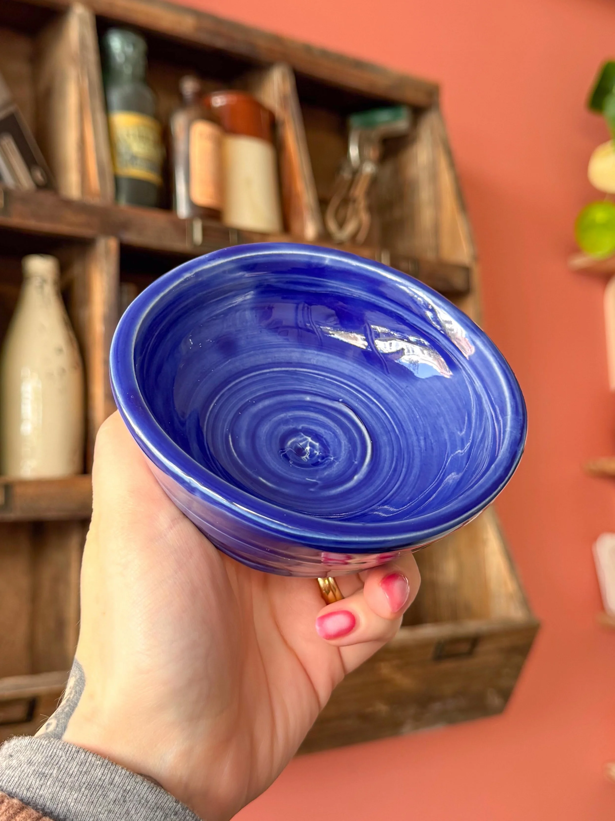 A few pieces created during our Wheel Throwing taster sessions. Each piece is totally unique, created by you and glazed in a colour of your choice!

Our Wheel Throwing taster sessions for June, July and August are now available to book via our websit