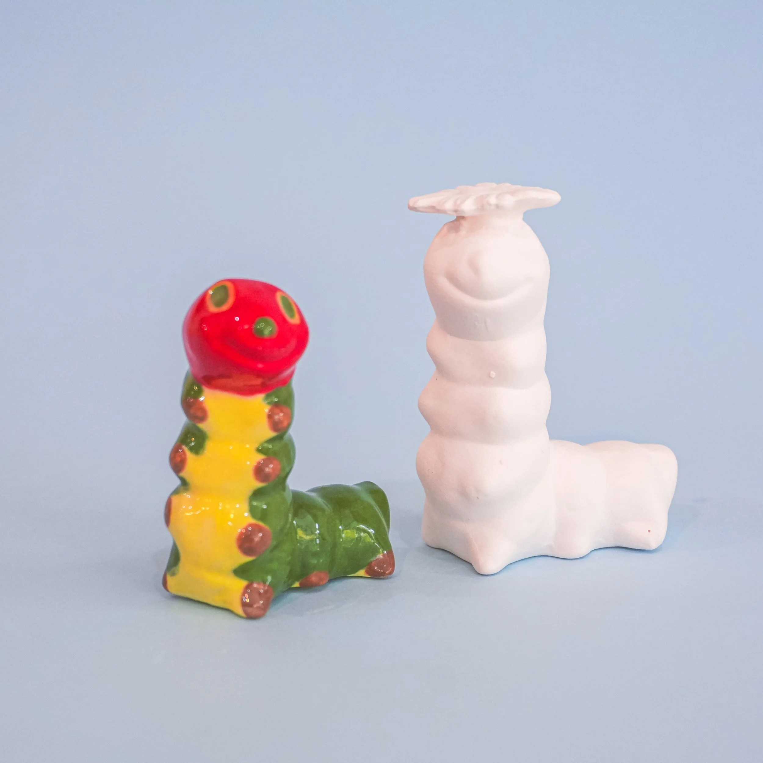 Caterpillar $6 or with hat $7