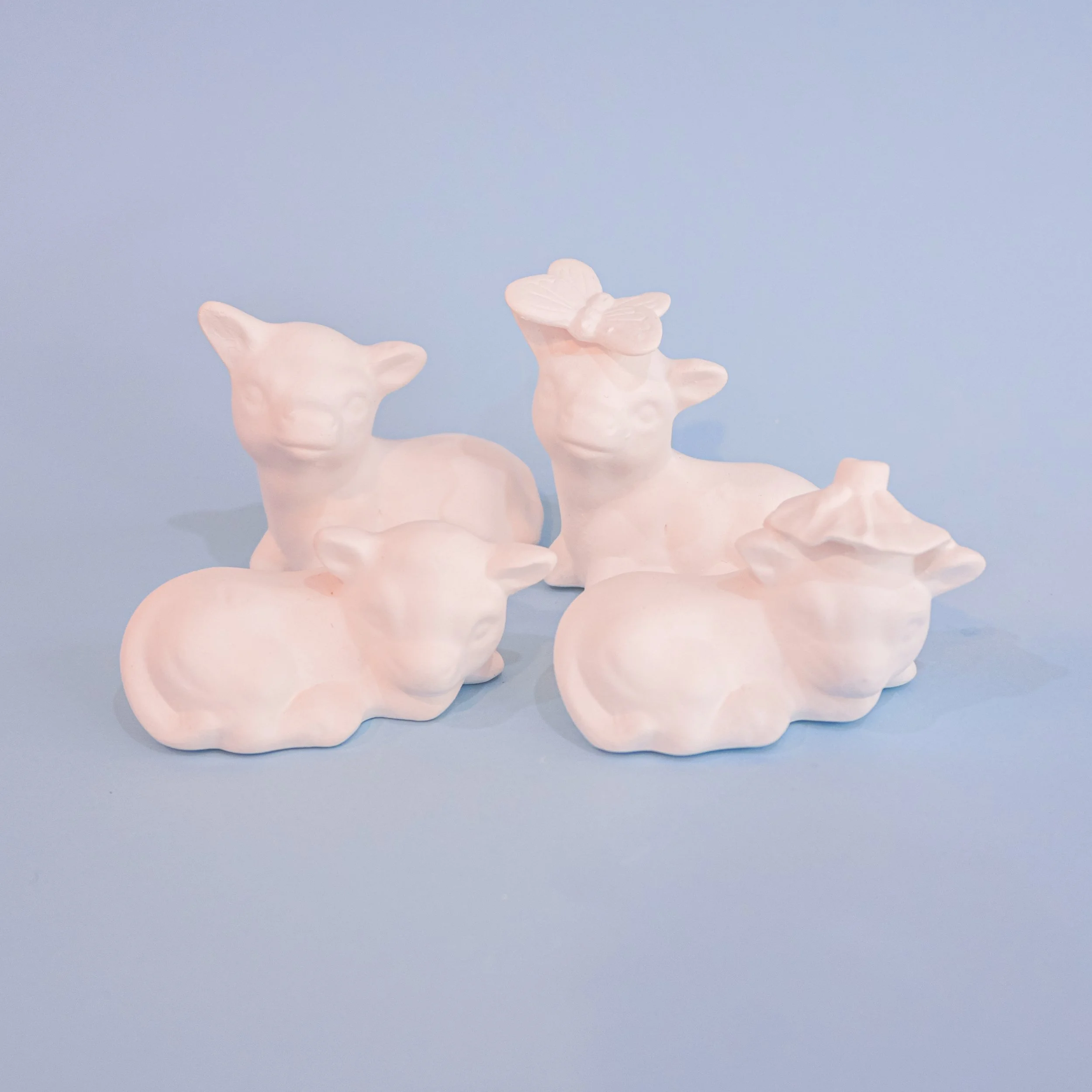 Tiny cow $7 or with hat $9