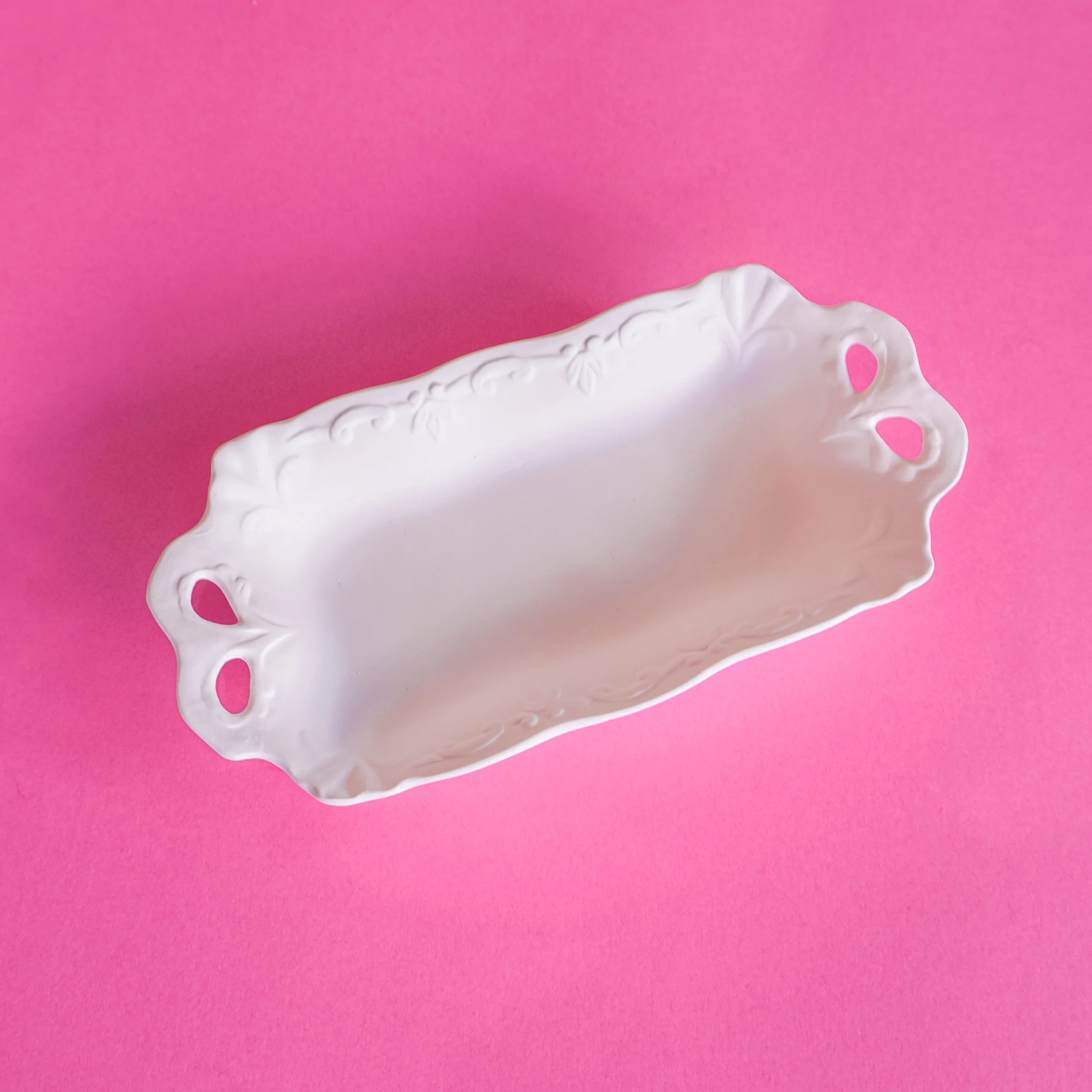 Frilly Soap Dish - $28