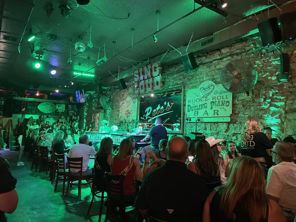 Pete's Duelling Piano Bar, an Austin institution.
