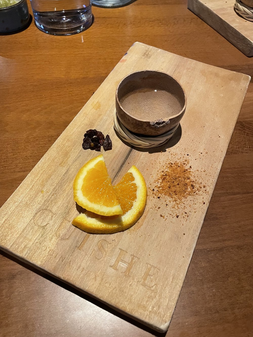 Mezcal at Cuishe Cocina Mexicana (with the insane happy hour deal).