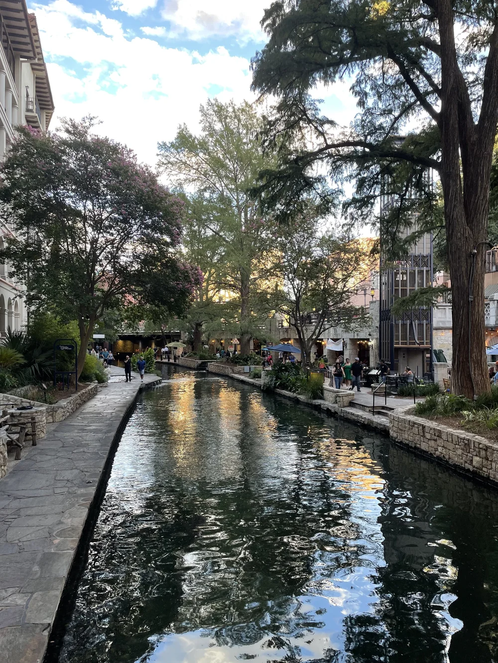 The iconic San Antonio Riverwalk.