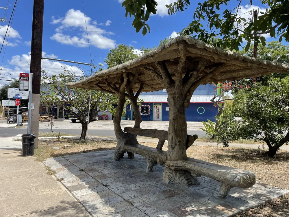 The cutest bus stop EVER...
