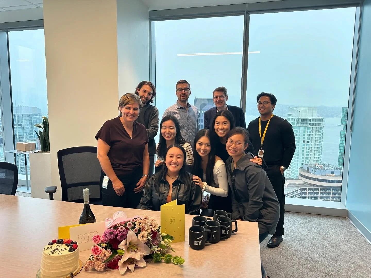 💛 MAY 6, 2019 &ndash; SEPT 13, 2024 💛
The end of an incredible 5.5-year journey at EY. Thank you for shaping me into the professional I am today.

Here&rsquo;s a glimpse of my last day at the firm: a surprise celebration complete with a cake featur