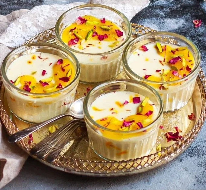 𝗔 𝘀𝘄𝗲𝗲𝘁 𝗿𝗲𝗮𝘀𝗼𝗻 𝘁𝗼 𝗷𝗼𝗶𝗻 𝘂𝘀 𝘁𝗵𝗶𝘀 𝗠𝗼𝘁𝗵𝗲𝗿'𝘀 𝗗𝗮𝘆........

If you needed a little extra temptation to book your spot at Our Indian Table, this might be it!

We&rsquo;ve curated a dessert selection inspired by flavours from