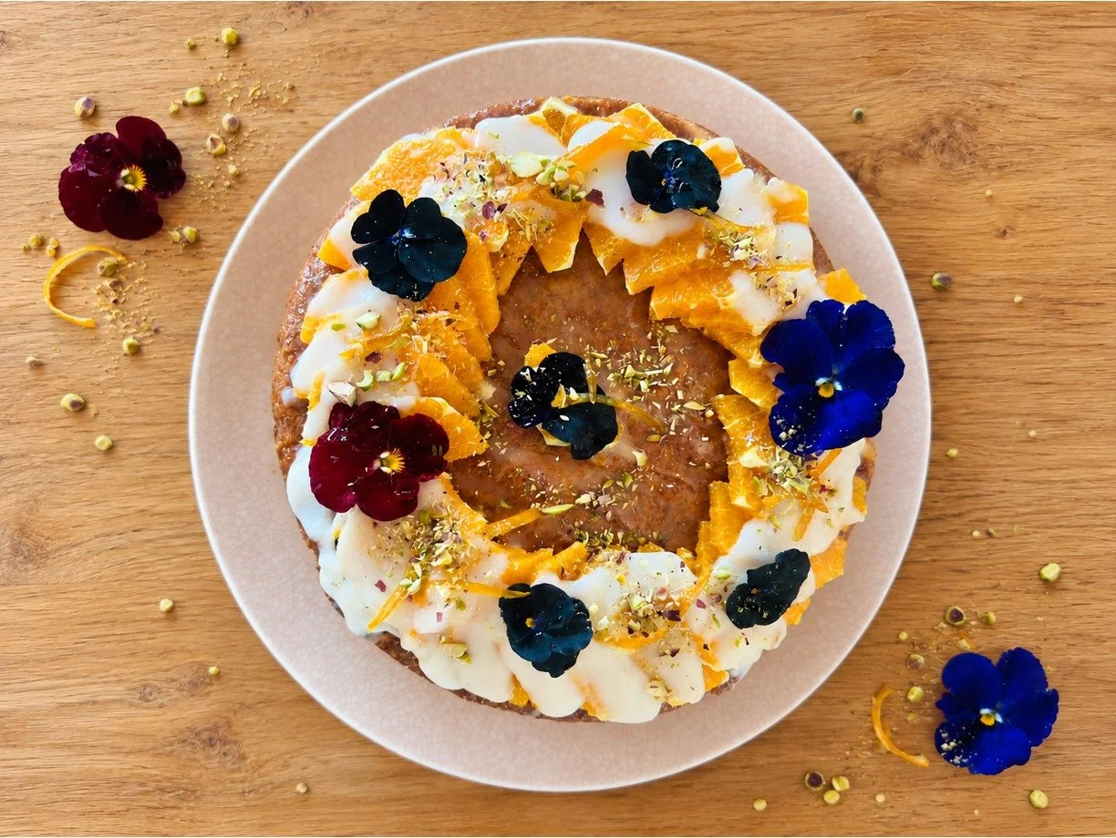 WellFed joined a birthday celebration today, and G&rsquo;s Tunisian orange cake was the showstopper!

Such a lovely way to share in someone&rsquo;s special day.