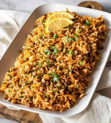 Pilafi me Fakes (V, GF, DF)