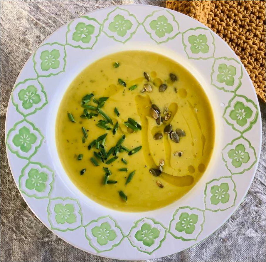 Pumpkin and Sage Soup (V, GF, DF)
