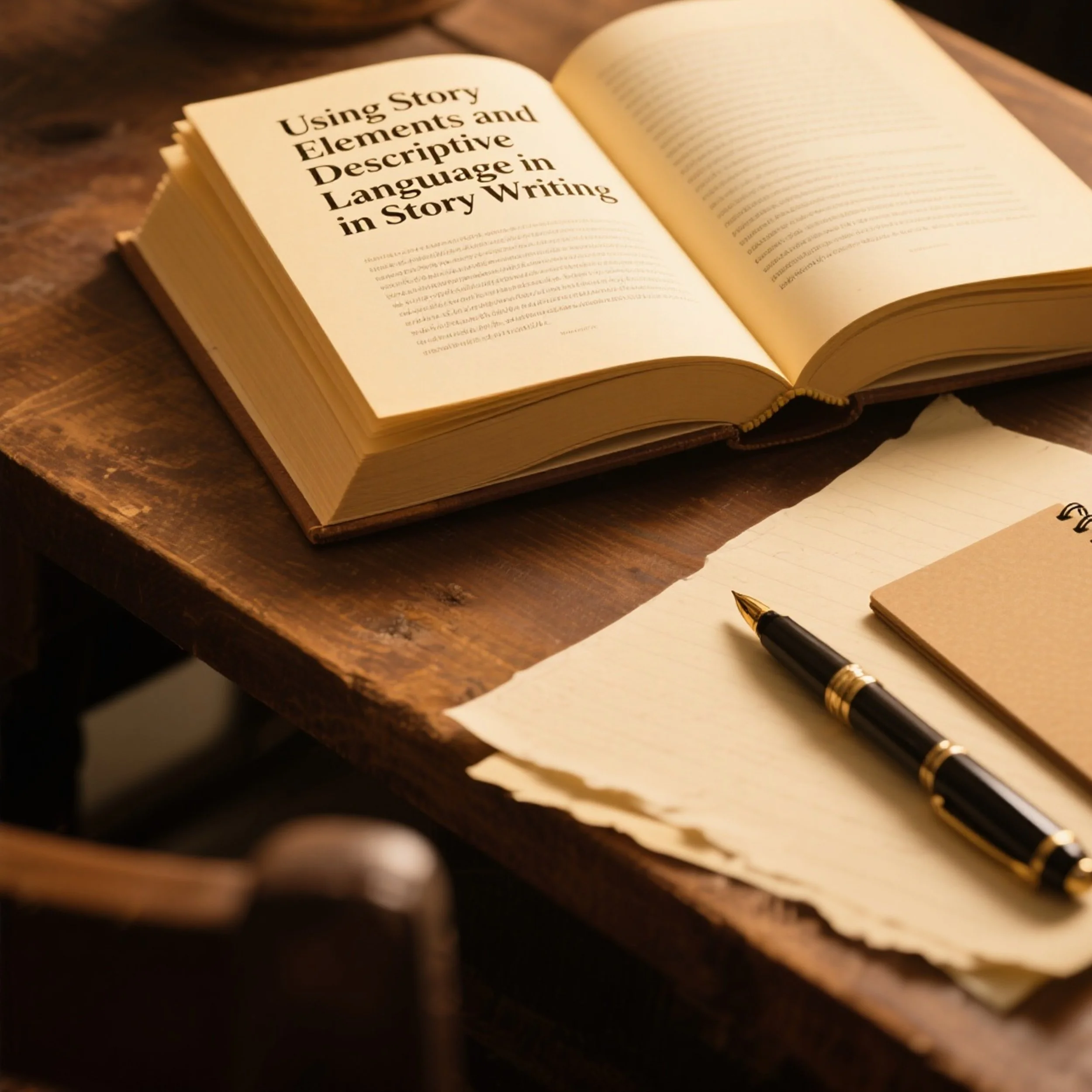 Using Story Elements and Descriptive Language in Story Writing 叙事要素与描写技巧在写作中的应用