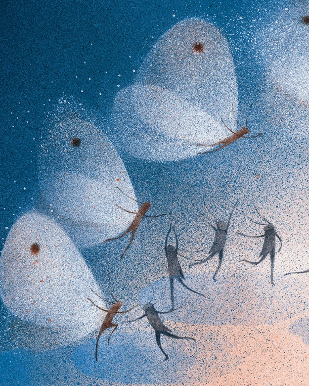 Award-winning creator Anna Walker @_annawalker_ shares the artistic process and inspiration behind her new picture book, 𝘉𝘦𝘵𝘸𝘦𝘦𝘯, out 30 September from Scribble.⁠
⁠
A poetic tale of connection, Anna's stunning illustrations in spray-paint and 