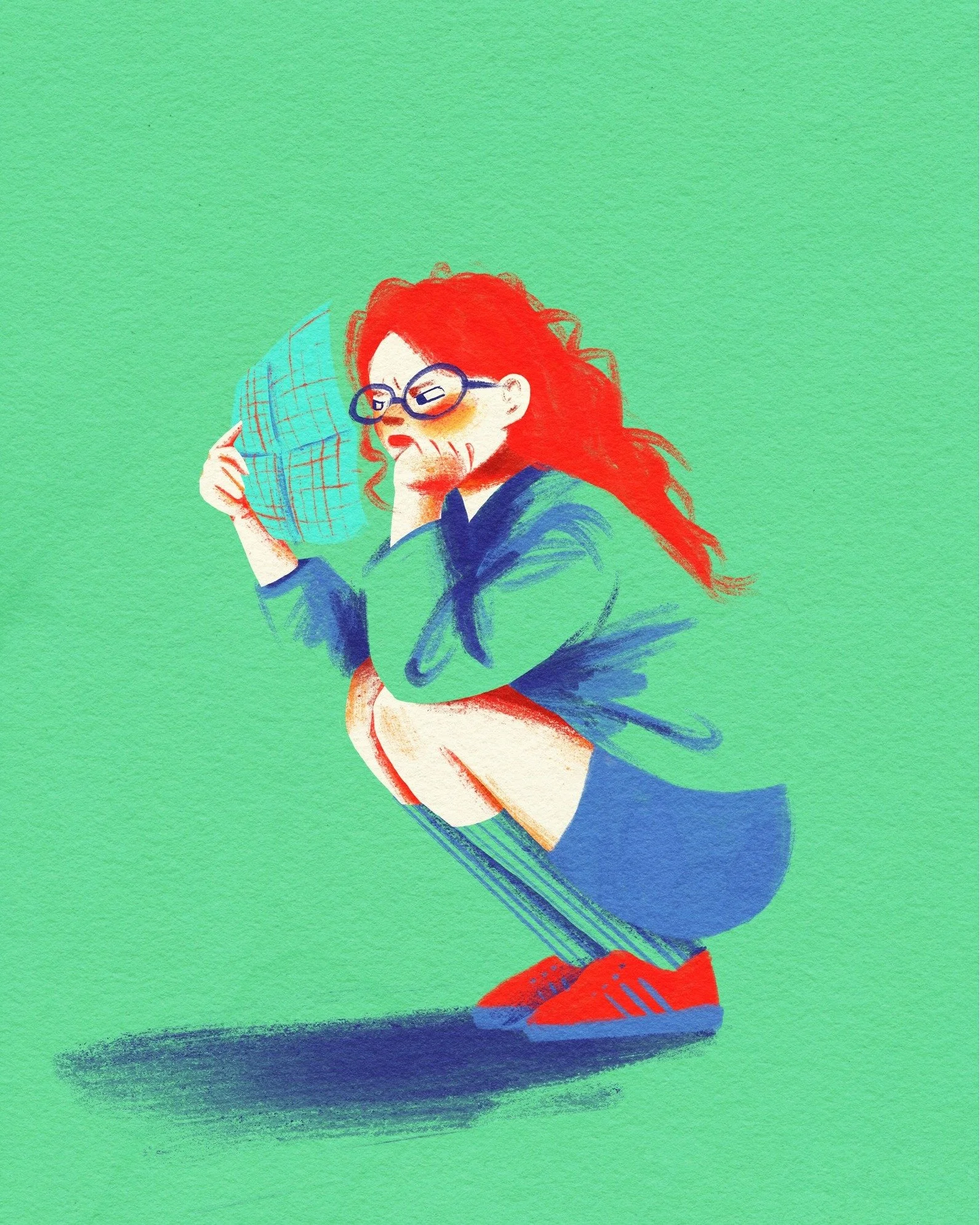 A couple quick sketchbook experiments - the first one digital, second with gouache but neither is quite right! 

We're reaching the end of my first year not studying since I was 5. I really want to keep up the critical thinking and experimentation st