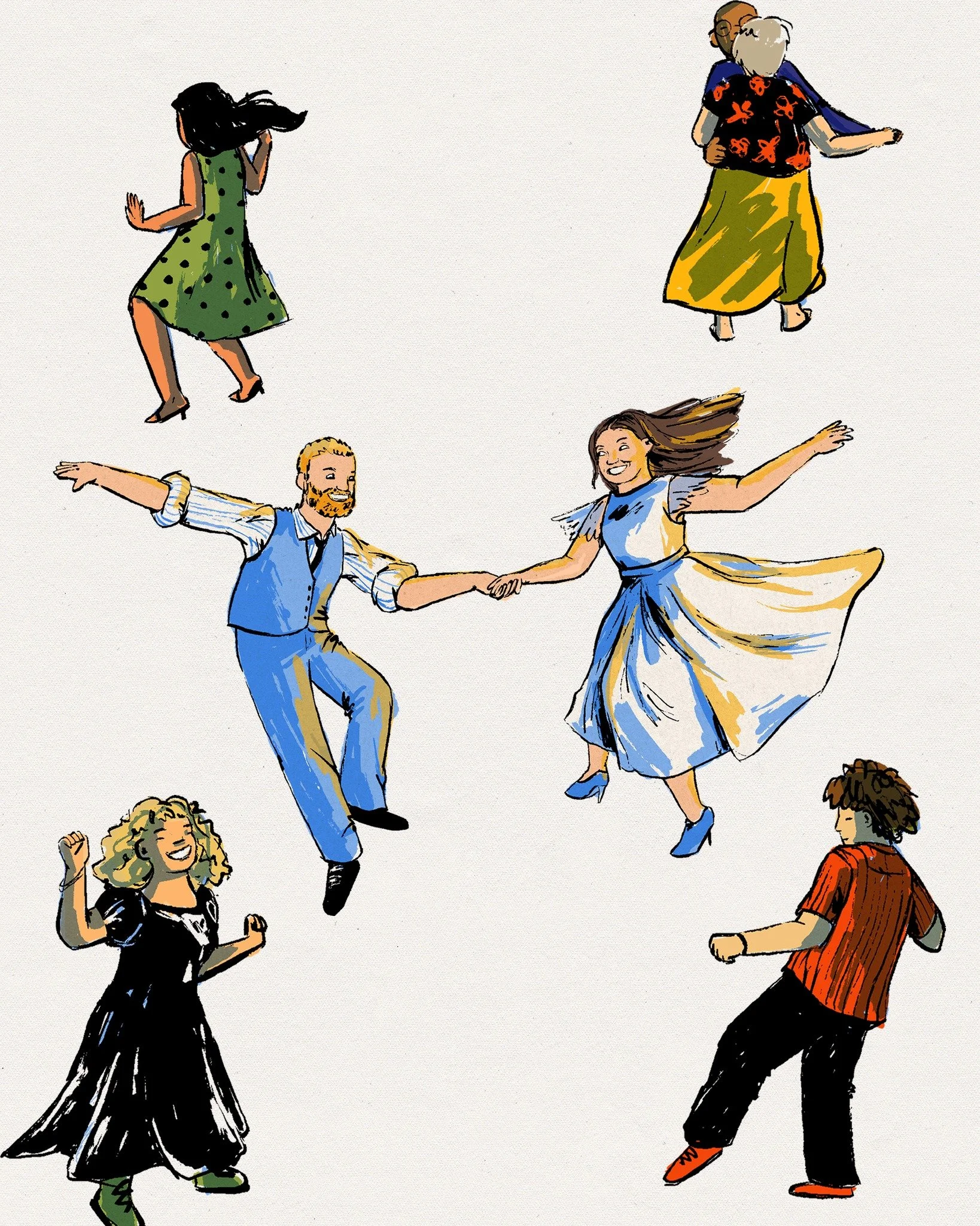 Invite bits for two beautiful friend's dance themed wedding!

More joy, more dancing, more love (pretty please)

SO many exciting things to share with you soon! Feeling very grateful for my community of utterly beautiful people.